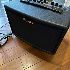 Roland ローランド アコースティック ギター アンプ 15W+15W ブラック AC-33