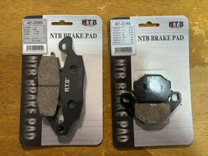 NTB* front * rear * brake pad set *A61-001KN* A61-005KN* Balius * Estrella 