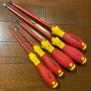 Wiha ビーハ 絶縁ドライバー　protop プロトップ AC1000V ドイツ製　電気工事　wera knipex pb プラス　マイナス