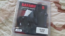 ホルスター サファリランド 実物 glock19 glock23 グロック用 右用 Safariland カイデックスホルスター 新品_画像1