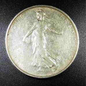 1961年 フランス 5 Francs 銀貨