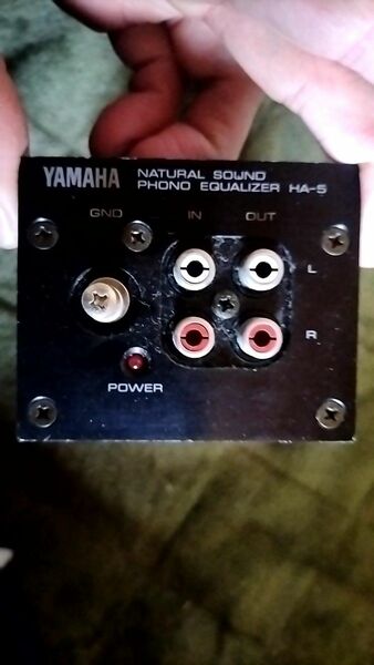YAMAHA ヤマハ フォノイコライザー HA-5 オーディオ機器 音響周辺機器 現状品