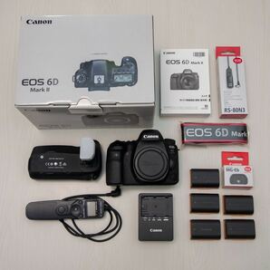 中古品 キヤノン Canon EOS 6D Mark II 付属品多数の画像1