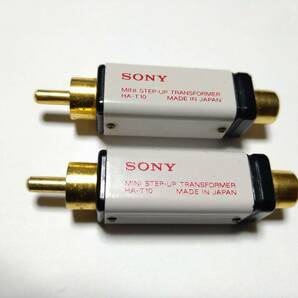 SONY HA-T10 MCカートリッジ用昇圧トランス 2個セット MINI STEP-UP TRANSFORMERの画像1