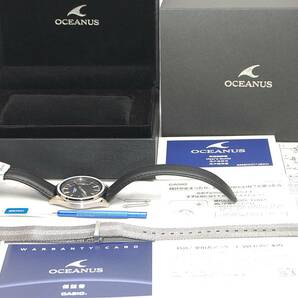 ◆ベルト未使用!◆CASIO カシオ OCEANUS オシアナス OCW-T200SCE-8AJR 腕時計 メンズ 電波ソーラー サファイアガラス 電波時計★元箱付属品の画像1