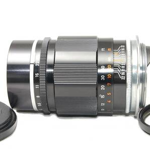 ◆生産数激少!!◆CANON キャノン LENS 100mm F3.5 L39マウント Leica ライカ Lマウント ブラック 黒色 銀色 シルバー★激レア!!★の画像3