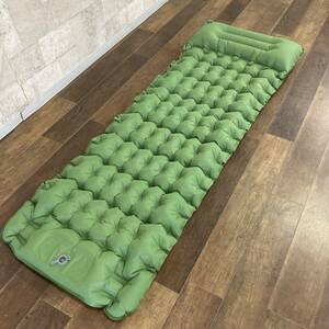  brand unknown outdoor air mat green compact light weight disaster prevention camp outdoor tmc02054207