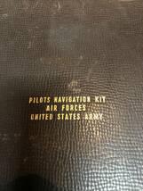 WW2 AAF PILOTS NAVIGATION KIT BAG　ブリーフケース　ミリタリー_画像10