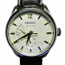 セイコー【SEIKO】60周年記念限定 プレサージュ SARW027 メンズ腕時計 裏スケ 自動巻き 6R27-00K0_画像2