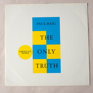 ◆ Paul Haig / The Only Truth (American Remix) 1984年 Josef K Les Disques Du Crepuscule 送料無料 ◆