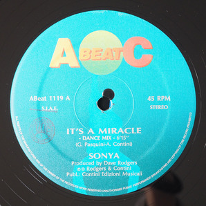 ◆ Sonya ソニア / It's A Miracle 1993年 ユーロビート Dave Rodgers 送料無料 ◆の画像6