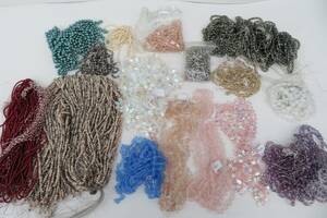 324☆未使用　糸通し　チェコビーズ　ビーズ BEADS 大量　3.1kg以上