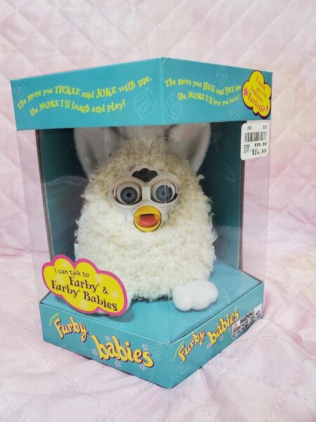 ファービー 英語版 Furby ファービーベイビー ラム ひつじ カール毛