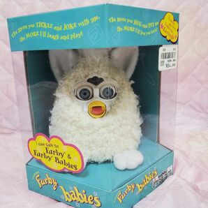 ファービー 英語版 Furby ファービーベイビー ラム ひつじ カール毛