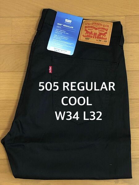 Levi's 505 REGULAR FIT COOL W34 L32