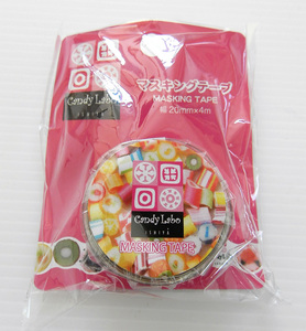 石屋製菓 キャンディラボ マスキングテープ キャンディ 飴 スイーツ Candy Labo 白い恋人 パーク 北海道 ご当地 テープ ダイカット シール