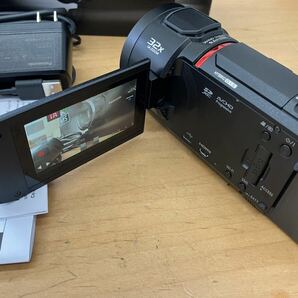 【c397】極美品 Panasonic HC-VX2MS-K パナソニック 4K デジタルビデオカメラ 内蔵メモリー64GB 5軸ハイブリッド手振れ補正 光学24倍ズームの画像4