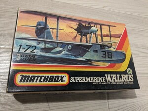 【F543】【未組立】 1/72 Matchbox PK-105 Supermarine Walrus マッチボックス スーパーマリン ウォーラス プラモデル