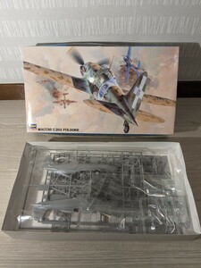 【F275】【未組立】 ハセガワ Hasegawa 1/72 マッキ M.C.202 フォルゴーレ イタリア空軍 戦闘機