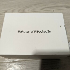 【F303】【未使用】 Rakuten WiFi Pocket 2B mobile ZR02M モバイル ポケット ルーター 楽天モバイル ネットワーク判定OK ブラック 黒の画像6