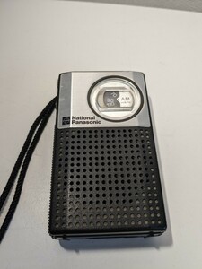 【F462】【稼働品】 National Panasonic ナショナル パナソニック R-1018 AMラジオ コンパクトラジオ