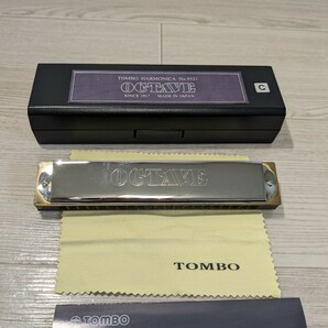 【F507】 TOMBO トンボ No.9521 OCTAVE TOMBO HARMONICA C調 オクターブ ハーモニカ ハ長調 Octave C majorの画像3