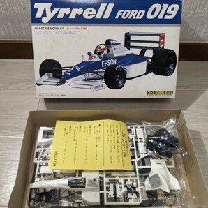 【F511】【未組立】 MODELERS モデラーズ Tyrrell FORD 019 ティレル フォード 019 1/24の画像1