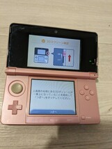 【F761】【稼働品・初期化済み】 Nintendo 3DS CTR-001 ニンテンドー ミスティピンク 任天堂 本体_画像1