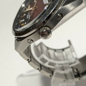 【F771】【稼働品】 ORIENT オリエント SE01-C0-B カットガラス 電波ソーラー メンズ 腕時計の画像4