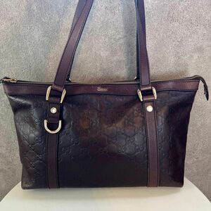 GUCCI グッチ GGキャンバス トートバッグ ハンドバッグ　ショルダーバッグ