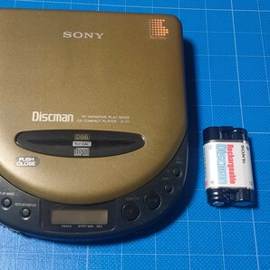 動作保証！SONY(ソニー) Discman D-111(ディスクマン) ブラック 箱付き・付属品完備！ポータブルCDプレーヤー/CDウォークマン/の画像3