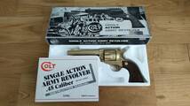 COLT SINGLE ACTION ARMY REVOLVER .45 コルト　シングル　アクション　アーミー　タナカ　モデルガン　SMG_画像1