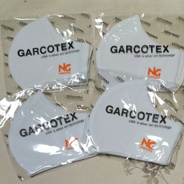 GARCOTEX 　高性能　布マスク４枚組