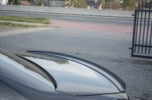 ベンツ Eクラス W213 セダン AMG/AMGライン 前期 '16～'20 社外品 ABS製 リヤ/リア ルーフ/トランクスポイラー ウイング グロスブラック/黒_画像2