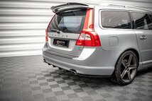 ボルボ/VOLVO V70 BB 前期用 '07～'13 社外品 ABS製 リアサイドスプリッター アンダーリップ/スカート グロスブラック 左右セット 未使用品_画像2