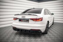 アウディ A4 B9 (8W) セダン/アバント 後期 '20～ フロントスポイラー/リップ サイドスカート リアディフューザー/スプリッター セット V.2_画像8