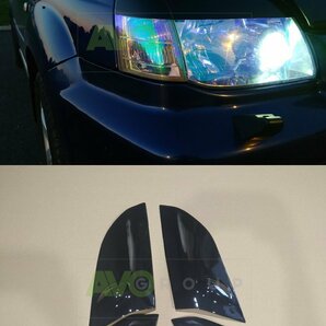 日産/ニッサン エクストレイル T30 前期/後期 '00～'07 社外 ABS製 ヘッドライトカバー アイライン/アイリッド/アイブロウ 未使用 未塗装の画像1