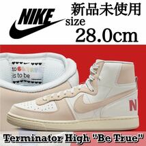 新品未使用 NIKE 28.0cm ナイキ Terminator HIGH Be True ターミネーター ハイ ビー トゥルー スニーカー シューズ 箱無し 国内正規品_画像1