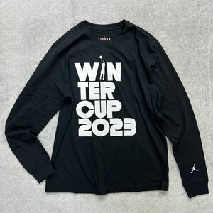 【格安送料】新品未使用 NIKE 2XLサイズ ナイキ JORDAN エア ジョーダン AIR ロンT カットソー Tシャツ ブラック 黒 ホワイト 白 正規品