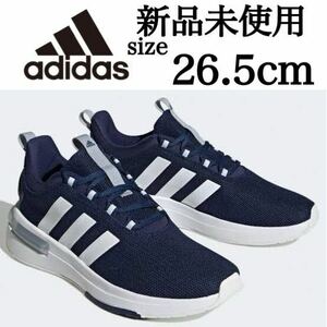  new goods unused adidas 26.5cm Adidas RACER Racer sneakers shoes Classic cushion 3 stripe box equipped light weight regular goods 