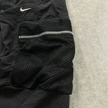 【格安送料】新品未使用 NIKE Mサイズ ナイキ カーゴパンツ ナイロン ブラック 黒 メッシュ ボトムス ジョガーパンツ JUST DO IT. JDI_画像4