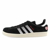 26.5cm 新品未使用 adidas Originals CAMPUS 80s キャンパス アディダス スエード 人気 スニーカー シューズ ブラック 黒 箱有り 正規品_画像5