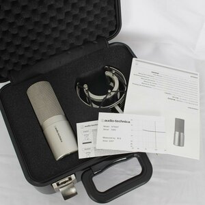 [ beautiful goods ]Audio-Technica AT5047 condenser microphone ro ho n side Ad restaurant s type Mike Audio Technica body 