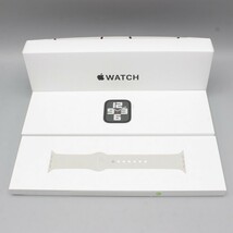 【新品未開封】Apple Watch SE 第2世代 44mm GPS MRW03J/A+MT3K3FE/A シルバーアルミニウム/スターライトスポーツ M/L アップルウォッチ_画像1