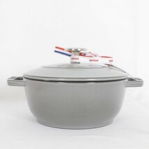 ストウブ Wa-NABE Sサイズ 16cm グレー 40501-002 ワナベ ホーロー 両手鍋 STAUB 本体_画像4