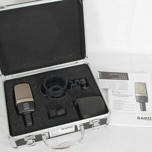 【美品】AKG C314 サイドアドレス型マイクロホン コンデンサーマイク アーカーゲー 本体