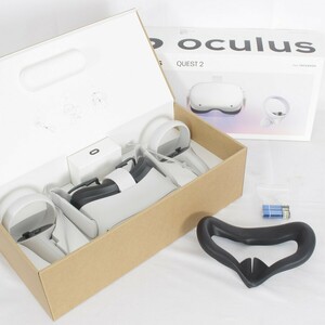 Oculus Quest2 64GB VR ヘッドマウントディスプレイ ヘッドセット オキュラスクエスト2 301-00352-01 メタ 本体