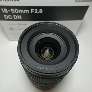 SIGMA １８－５０ｍｍ Ｆ２．８ ＤＣ ＤＮ ＳＯＮＹ用 ソニー用 シグマ フィルターサイズ ５５ｍｍ の画像9