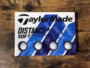 ★ TaylorMade テーラーメイド ディスタンスソフト ゴルフボール ホワイト １ダース ★