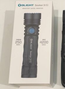 Olight Seeker 3 Pro ブラック 4200lm オーライト LEDライト 21700 